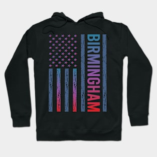 Blue Red Flag - Birmingham Hoodie